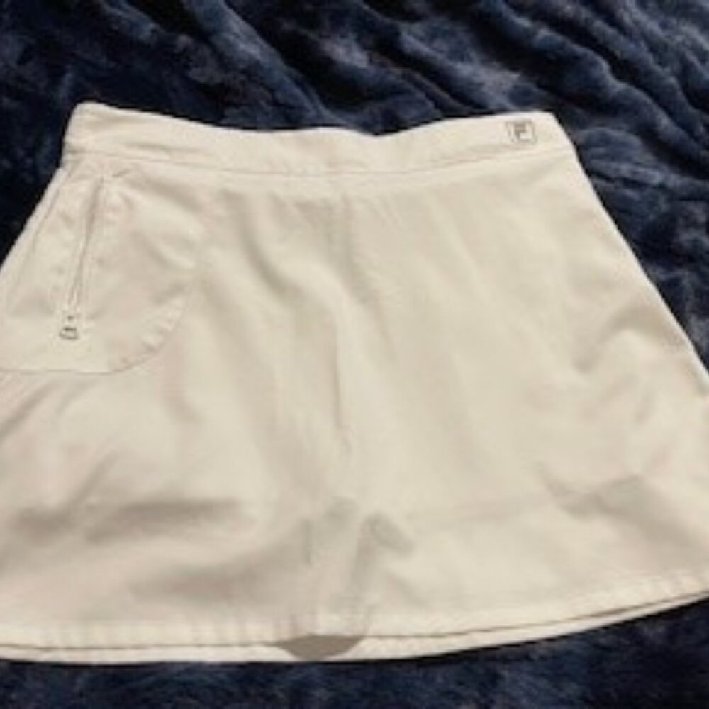 Fila White Tennis Skort